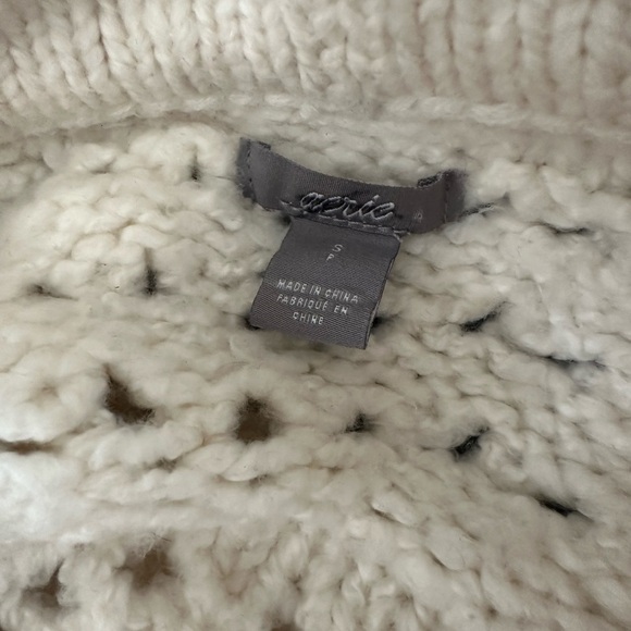 Aerie Cream Knit Sweater - Picture 3 of 5